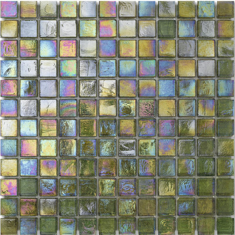 Tweed 7/8" x 7/8" Cubes Glass Mosaic