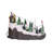Kurt Adler Motion LED Christmas Skiing Village