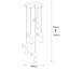 Luminaire suspendu grappe 6 lumières Fulcher
