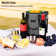 Tirrinia 6 Bottle Cooler Bag - Insulated Bottle Wine Carrier, Wine Case