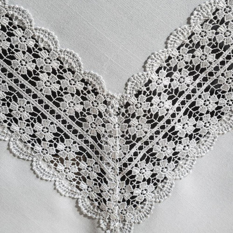 Granada Tablecloth 50X105 Cm Silver