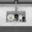 27" Undermount Single Bowl Ceramic Kitchen Sink - Dual Mount Ceramic Rectangular Deep Single Bowl Sink Basin