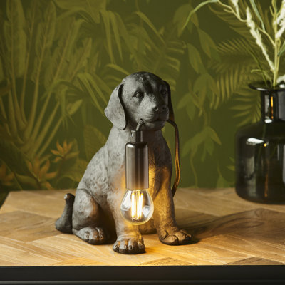 Isaacs Resin Novelty Lamp
