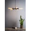Chihoko 5 - Light Antique Brass Pendant