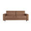 Canapé modulaire brun en velours côtelé, 5 places, design minimaliste moderne, confortable, convient à un usage domestique, style, tissu doux,
