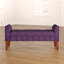 Banc de rangement à couvercle rabattable rembourré-1561427487