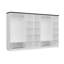 Minerva 100% MELAMINE COATED PARTICLE BOARD Wardrobe