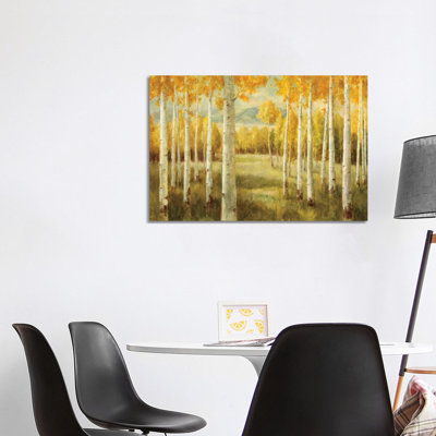 Aspens 1 Piece Painting on Canvas