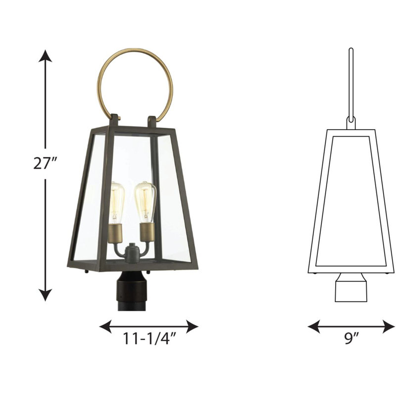 Candina Transparent Lantern Head