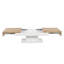 Molti Pedestal Coffee Table with Storage