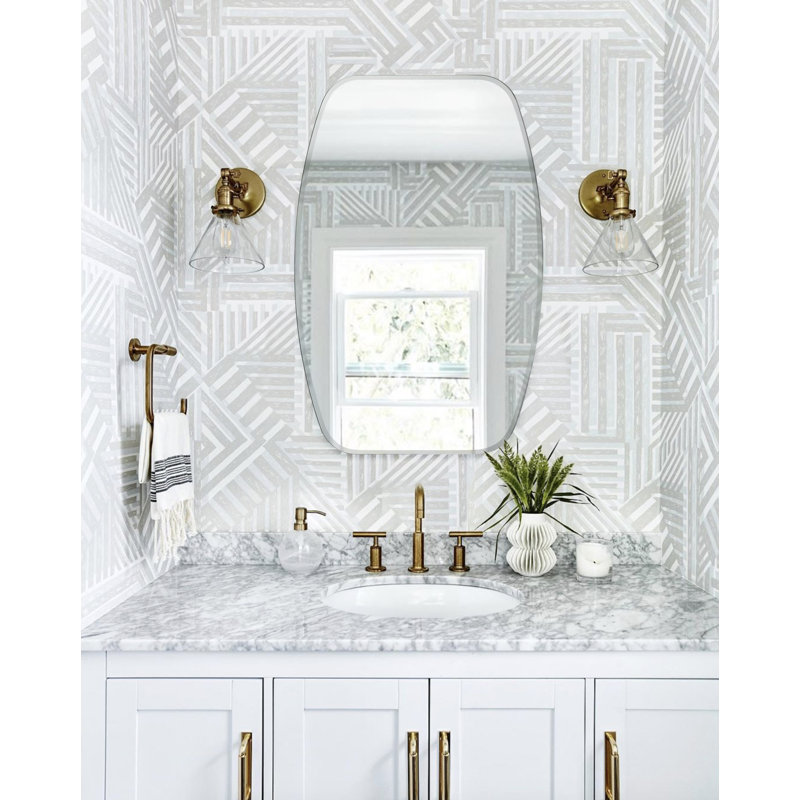 Kettering Novelty Mirror, 28" H x 22" W