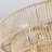 20" Modern 4-Layer Woven Hemp Rope Chandelier