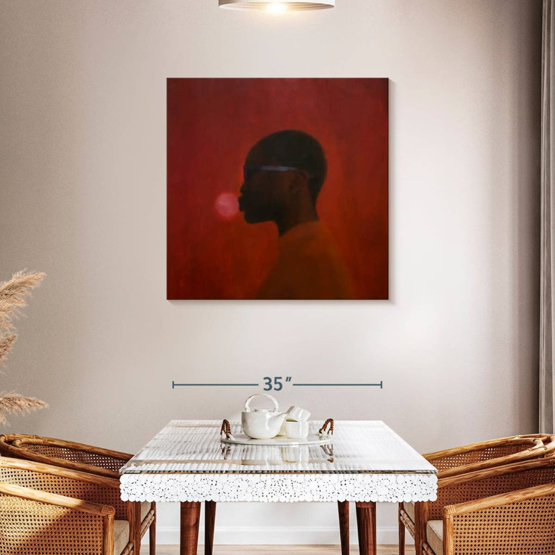 Rouge Leisha Umbra, H 36 po x l 36 po