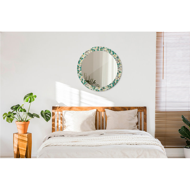 Huldar Glass Flat Wall Mirror