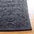 Thomes Hand Tufted Wool/Cotton Abstract Rug in Charcoal-731970659