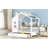 Wooden House Bed With 2 Drawers-419085623-419085624