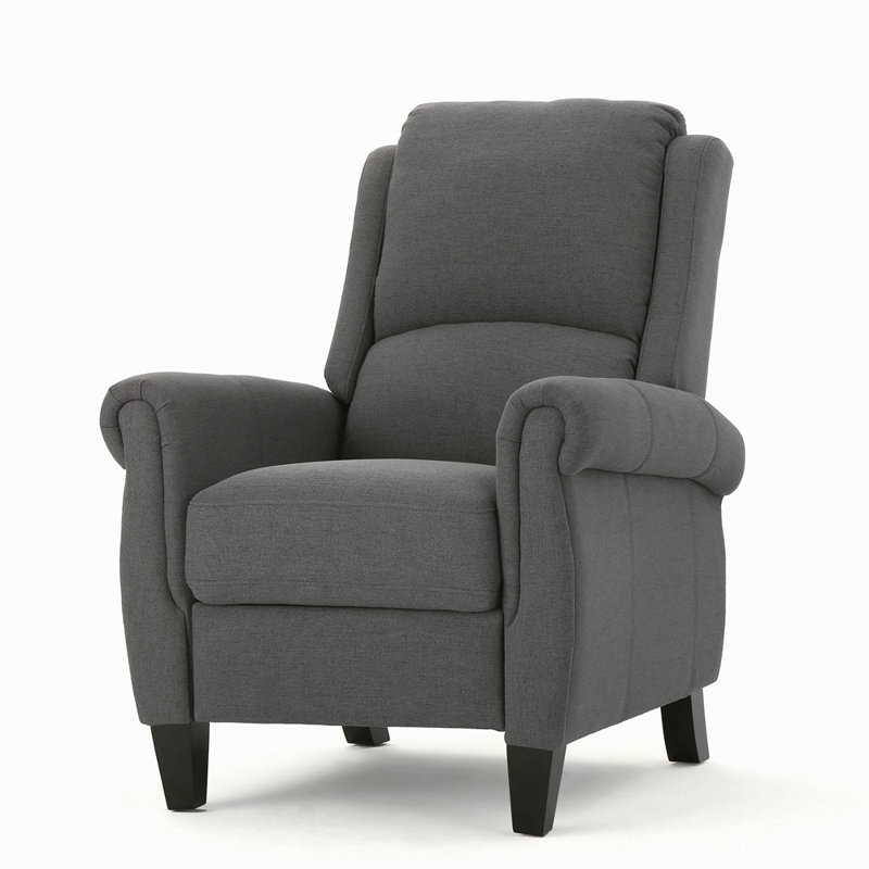 Canapé inclinable en tissu Mid-Century