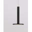 1 - Light Black LED Dome Pendant