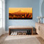 Mont Rainier, paysage urbain, coucher de soleil sur toile tendue, reproduction d'art sur toile, ensemble de 1