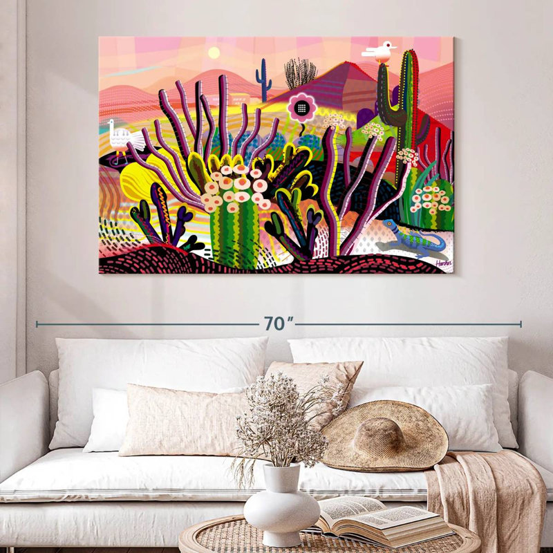 Harnek Desert Trip, 34" H x 51" W
