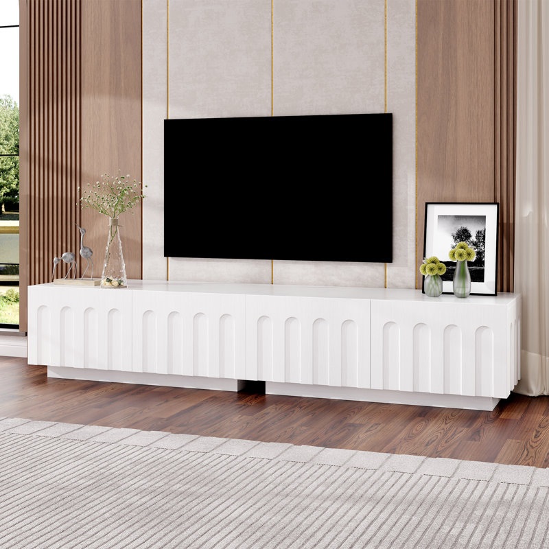 Tv Stand For Tvs Up To 80", White