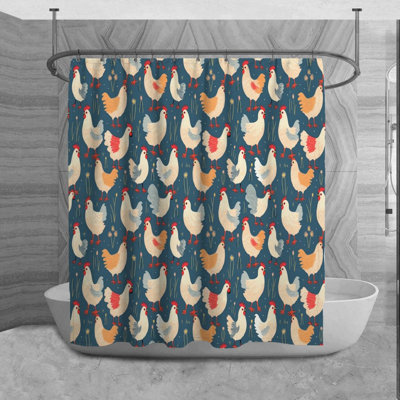 Talis Microfiber Shower Curtain