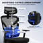 Ergonomic Office Chair, Desk Chair with 3D Lumbar Support, Adjustable Armrests, Headrest & Scratch-Free Wheels, Computer Chair with 140 kg Weight Capacity, Comfortable Swivel Chair for Office-581440148-581440150