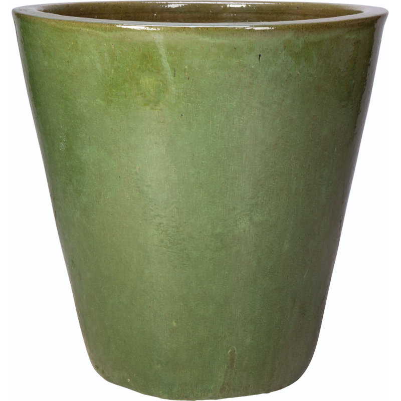 27.5 in. Vaso Planter - Apple Green
