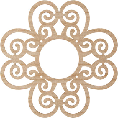 Cohen Wood Fretwork Pierced Ceiling Medallion