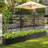 Metal Raised Garden Bed with Trellis, Garden Box for Vegetables and Flowers, Trellis Planter Box for Climbing Plants and Vines, Galvanized Raised Garden Bed-860251993-860498637