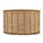 Belice Rattan Arched Floor Lamp With Remote Control And Bulb Included