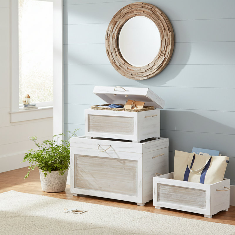 3 Piece Storage Trunks