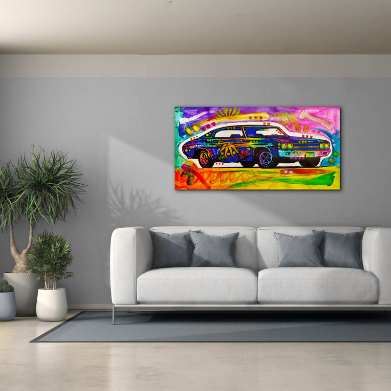 «Will Chevelle» par Dean Russo, Williston Forge, art mural sur toile