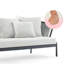 Causeuse d'extérieur en tissu 59,06 po Renfrow-664667745-664667749