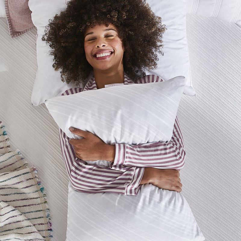 Gel Memory Foam Medium Cooling Pillow, Queen Pillow: 20" x 26"