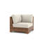 Chaise de patio avec coussins sunbrella Nico