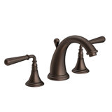 Bevelle Widespread Bathroom Faucet with Drain Assembly