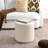 Brynnen 18'' Wide Modern Round Upholstered Ottoman-1865083340