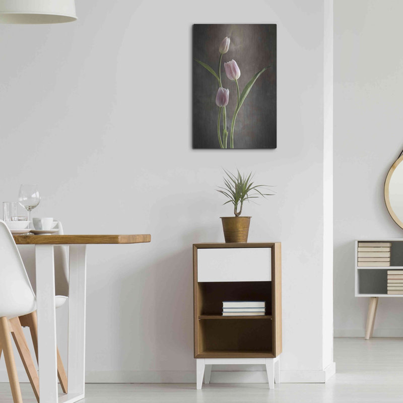 «Tulipes du printemps» par Debra Van S, H 24 po x l 16 po