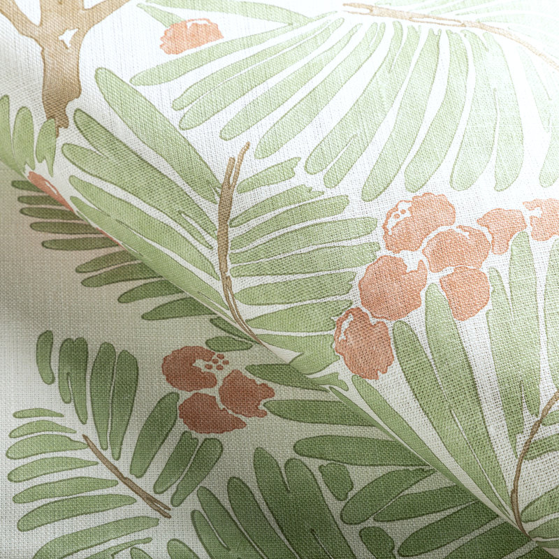 Majorelle Palmar Linen Performance Fabric, Spice