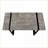 Desks: Industrial Contemporary 49” L Computer Desk, Grey Laminate Top, Black Metal Legs | Grey | Particle Board