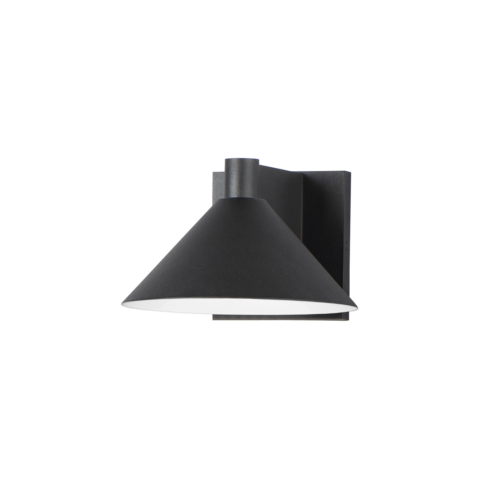 Chauncey Outdoor LED Wall Light, Black, 10