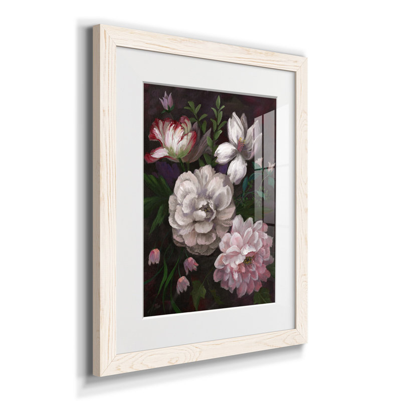 Venezia Bouquet - reproduction de photo encadrée sur papier, Blanc, H 24 po x l 18 po x P 1,5 po