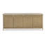 Caribe 84'' W Solid Wood Credenza