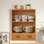Étagère murale en bois de pin massif 12,99 po