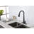 Black Kitchen Faucets With Pull Down Sprayer-117563226