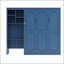 Grand lit escamotable avec bureau et armoire de rangement-133524214