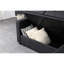 Lit modulaire noir - Gain de place pour les dortoirs Confortable avec un support douillet Assemblage en bois multi-couches d'attelles 5 exigences diverses pour un siège idéal