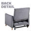 Chaise longue rembourrée Akuol-692148749
