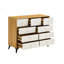 Commode 9 tiroirs en bois aggloméré-1626454859